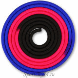 Скакалка INDIGO IN163 сине-розово-черная 3 м Скакалка INDIGO IN163 сине-розово-черная 3 м